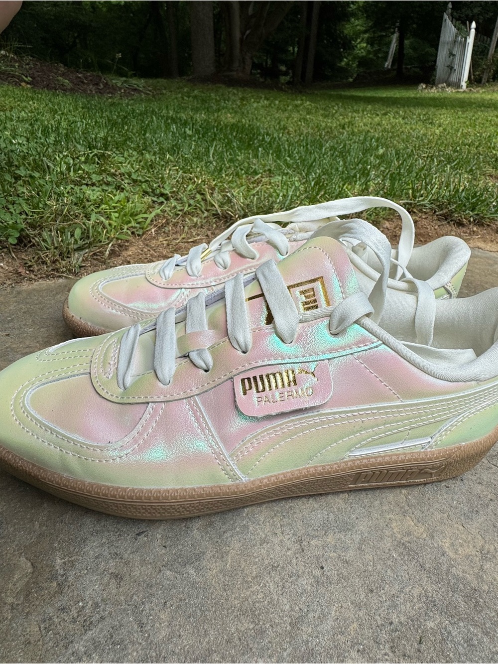 Puma Iridescent Lace-Up Sneakers - Picture 5 of 16